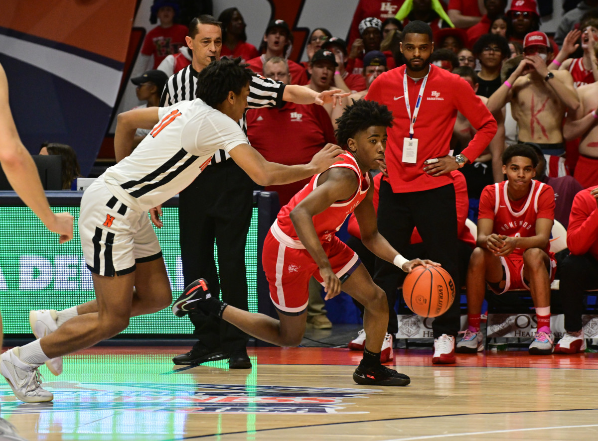 Homewood-Flossmoor Normal Community Illinois boys basketball March 9 2024 Tim Vizer 26867